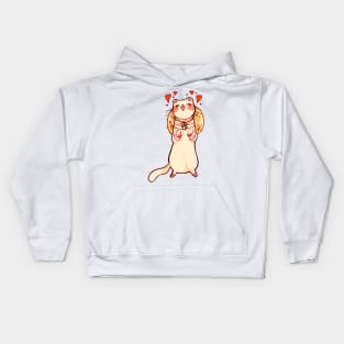 Cat Love Kids Hoodie